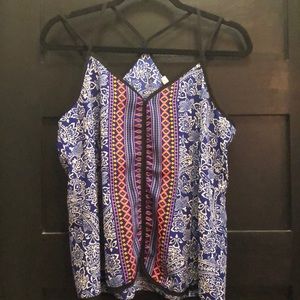 Patterned tank top